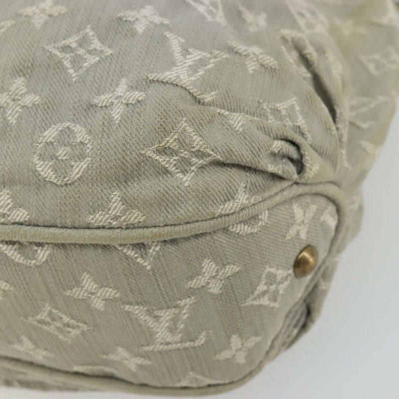 【日本直送】路易威登 Monogram Denim Slytree 肩背包 灰色 M45834 LV Auth YKZ1351A-13