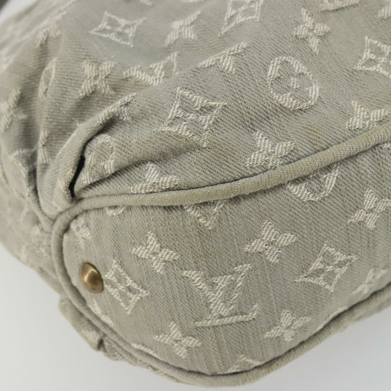 【日本直送】路易威登 Monogram Denim Slytree 肩背包 灰色 M45834 LV Auth YKZ1351A-14