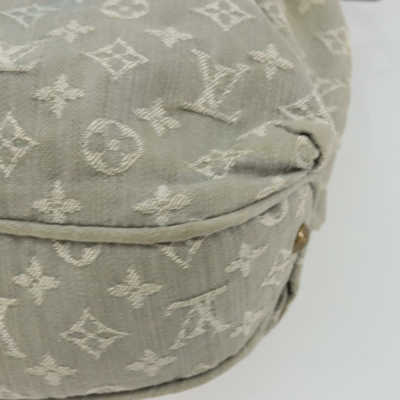 【日本直送】路易威登 Monogram Denim Slytree 肩背包 灰色 M45834 LV Auth YKZ1351A-15