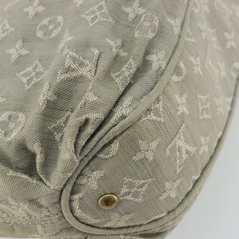 【日本直送】路易威登 Monogram Denim Slytree 肩背包 灰色 M45834 LV Auth YKZ1351A-16