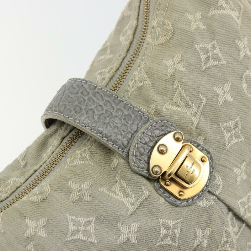 【日本直送】路易威登 Monogram Denim Slytree 肩背包 灰色 M45834 LV Auth YKZ1351A-17