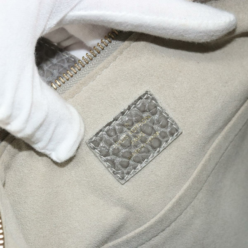 【日本直送】路易威登 Monogram Denim Slytree 肩背包 灰色 M45834 LV Auth YKZ1351A-18
