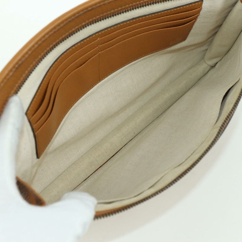 【日本直送】GUCCI GUCCIxDisney GG Supreme 手拿包 PVC 米色金色 602552 正品 YKZ1330M-8