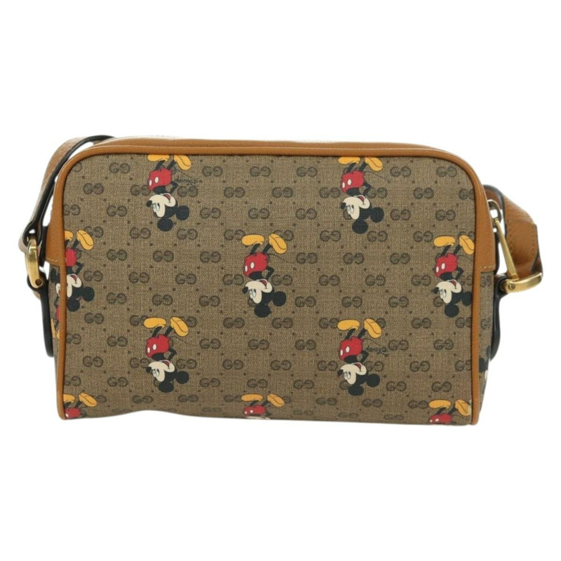 【日本直送】GUCCI Micro GG Supreme Disney 聯名手提包 PVC 米色 602536 正品 YKZ1342M-1