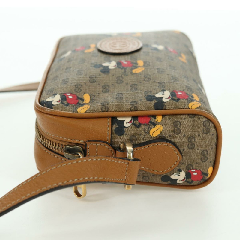 【日本直送】GUCCI Micro GG Supreme Disney 聯名手提包 PVC 米色 602536 正品 YKZ1342M-2