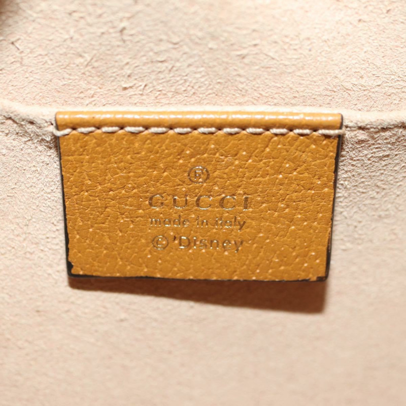 【日本直送】GUCCI Micro GG Supreme Disney 聯名手提包 PVC 米色 602536 正品 YKZ1342M-21