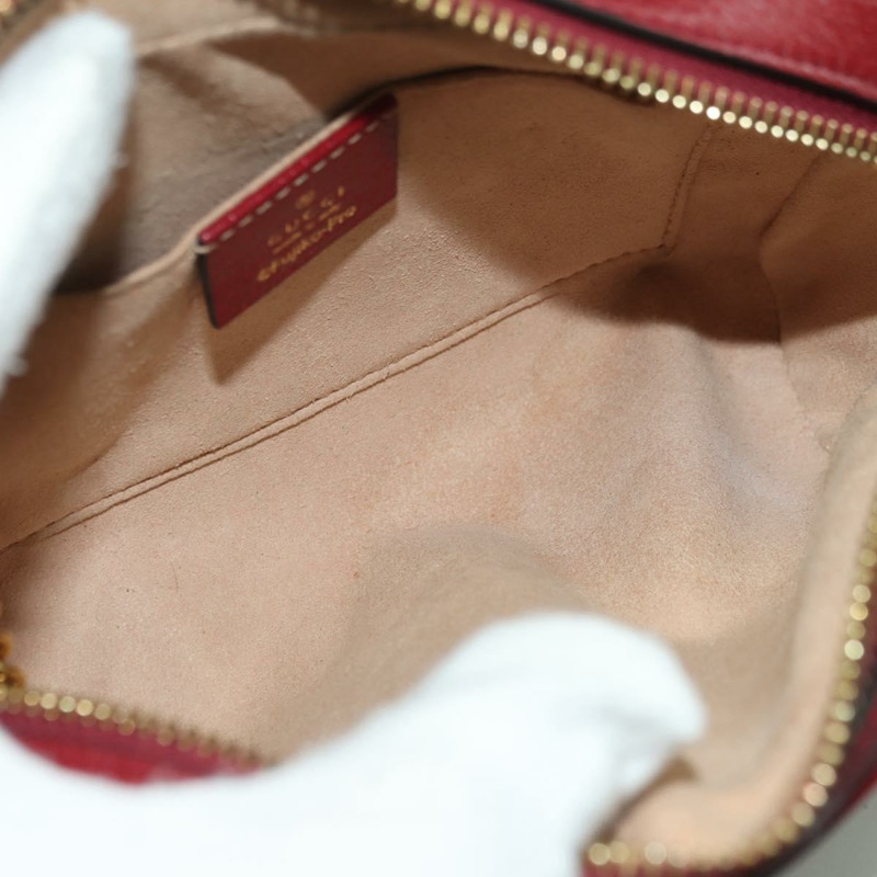 【日本直送】GUCCI Micro GG Supreme哆啦A夢肩包 PVC 米色 金色 647784 正品 YKZ1331M-9