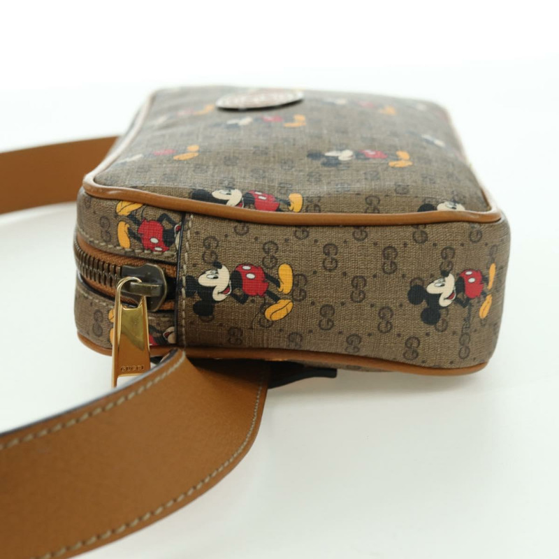 【日本直送】GUCCI Micro GG Supreme Disney 聯名手提包 PVC 米色 602695 正品 YKZ1344M-2