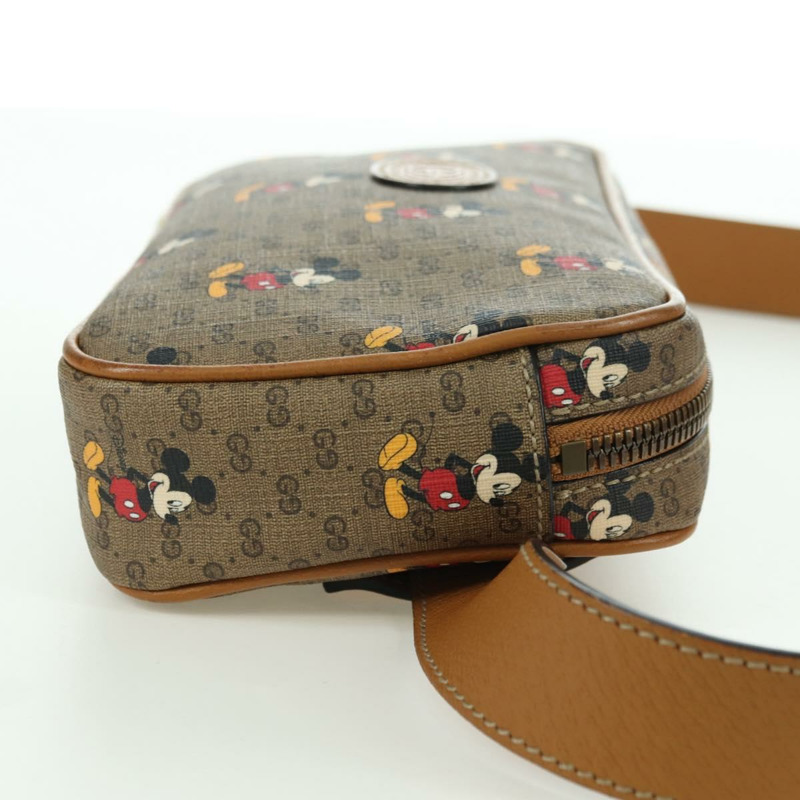 【日本直送】GUCCI Micro GG Supreme Disney 聯名手提包 PVC 米色 602695 正品 YKZ1344M-3