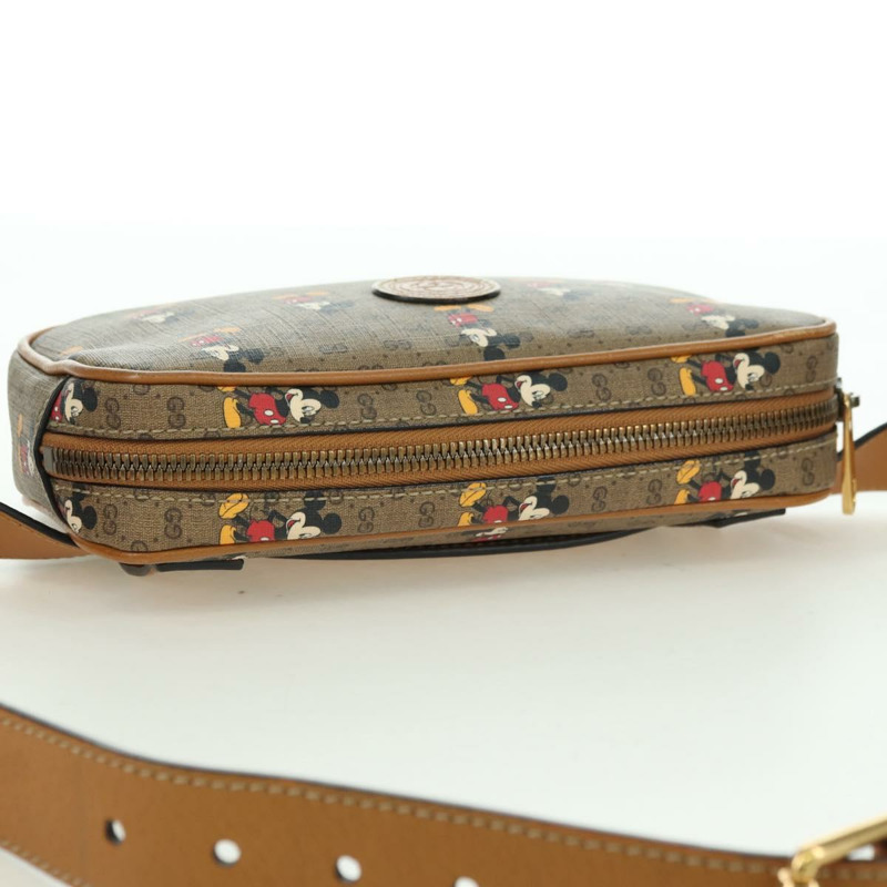 【日本直送】GUCCI Micro GG Supreme Disney 聯名手提包 PVC 米色 602695 正品 YKZ1344M-4