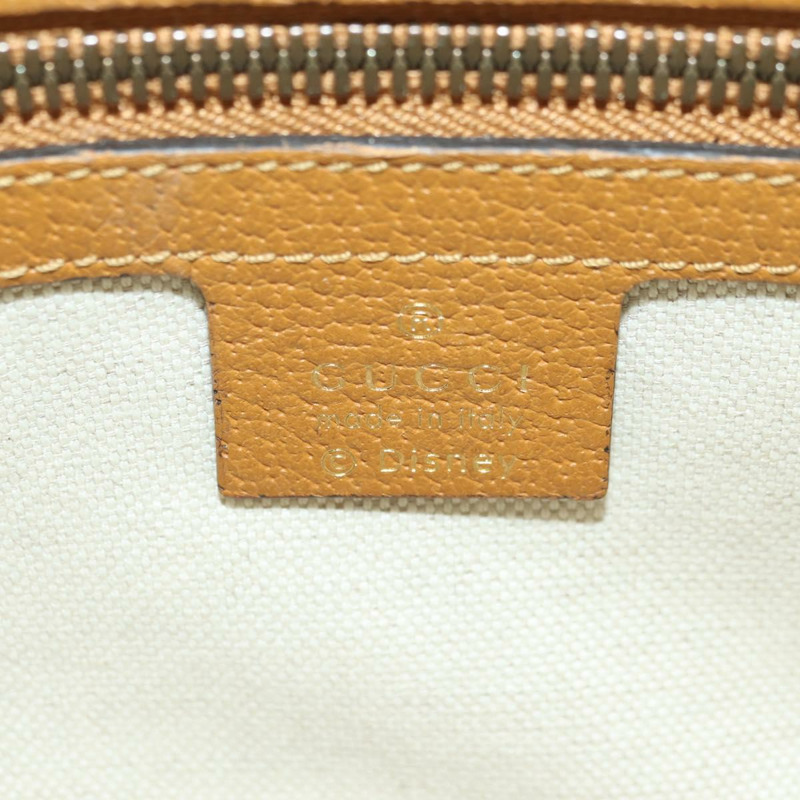 【日本直送】GUCCI Micro GG Supreme Disney 聯名手提包 PVC 米色 602695 正品 YKZ1344M-15
