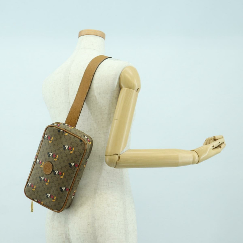 【日本直送】GUCCI Micro GG Supreme Disney 聯名手提包 PVC 米色 602695 正品 YKZ1344M-20