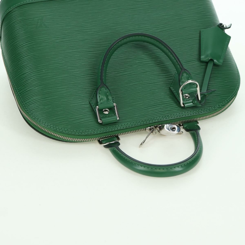 【日本直送】路易威登 Epi Alma PM 手提包 綠色斗篷 M40618 LV 正品 YKZ1315V-5