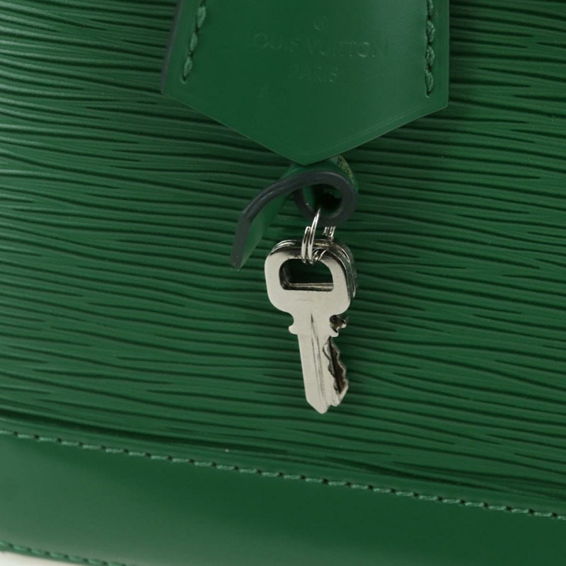 【日本直送】路易威登 Epi Alma PM 手提包 綠色斗篷 M40618 LV 正品 YKZ1315V-8