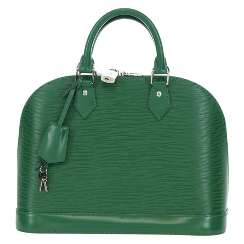 【日本直送】路易威登 Epi Alma PM 手提包 綠色斗篷 M40618 LV 正品 YKZ1315V-12