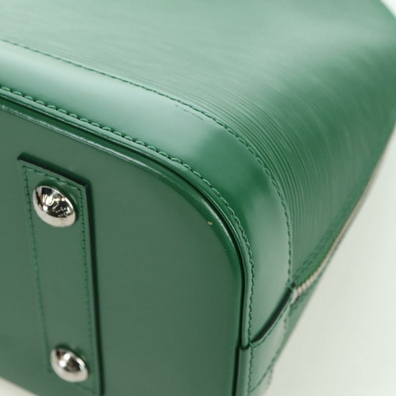 【日本直送】路易威登 Epi Alma PM 手提包 綠色斗篷 M40618 LV 正品 YKZ1315V-16