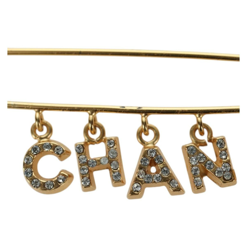 【日本直送】香奈兒 COCO 標誌胸針，金屬金 CC 標誌，正品 YKZ1425V-3