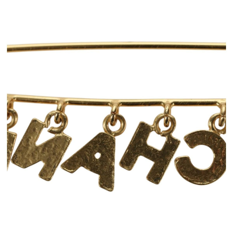 【日本直送】香奈兒 COCO 標誌胸針，金屬金 CC 標誌，正品 YKZ1425V-7