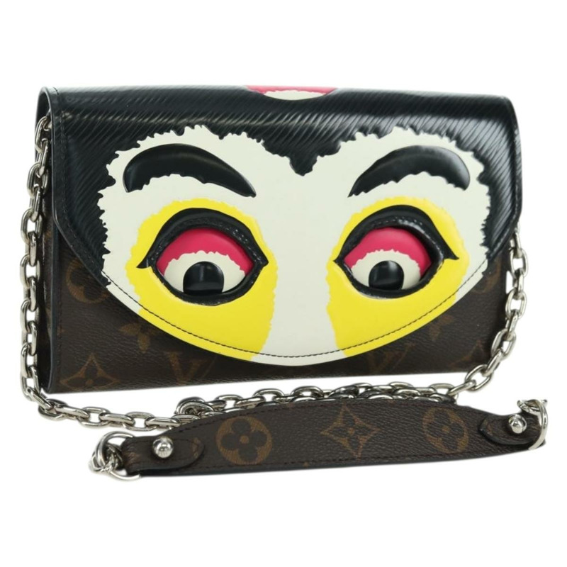 【日本直送】路易威登 Monogram Pochette Kabuki Mask 單肩包 M43532 LV Auth YKZ1321M-0