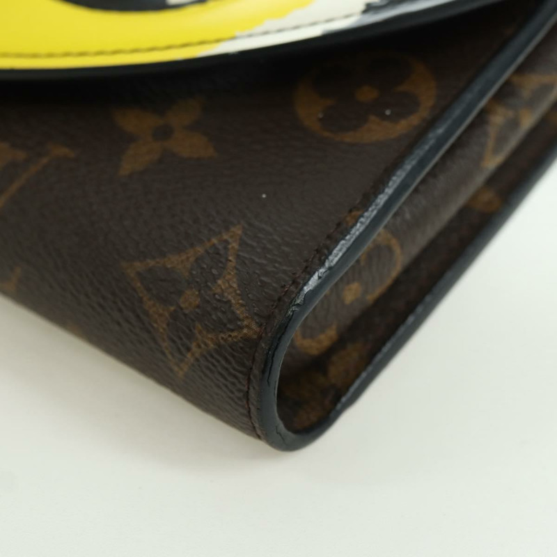 【日本直送】路易威登 Monogram Pochette Kabuki Mask 單肩包 M43532 LV Auth YKZ1321M-13