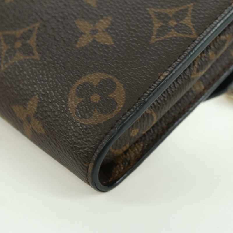 【日本直送】路易威登 Monogram Pochette Kabuki Mask 單肩包 M43532 LV Auth YKZ1321M-15