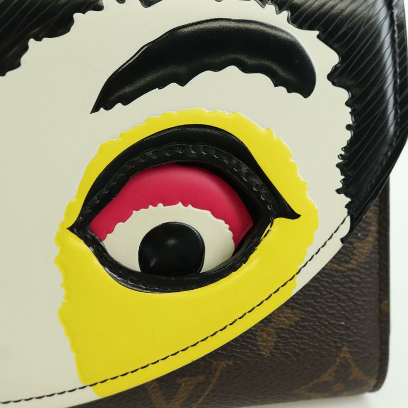 【日本直送】路易威登 Monogram Pochette Kabuki Mask 單肩包 M43532 LV Auth YKZ1321M-16