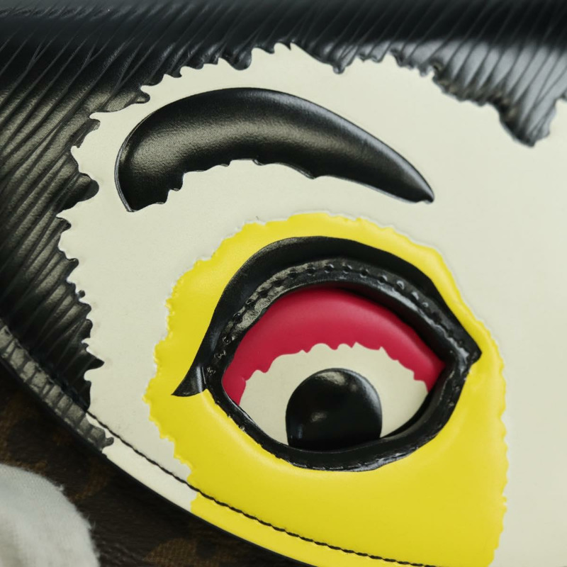 【日本直送】路易威登 Monogram Pochette Kabuki Mask 單肩包 M43532 LV Auth YKZ1321M-17