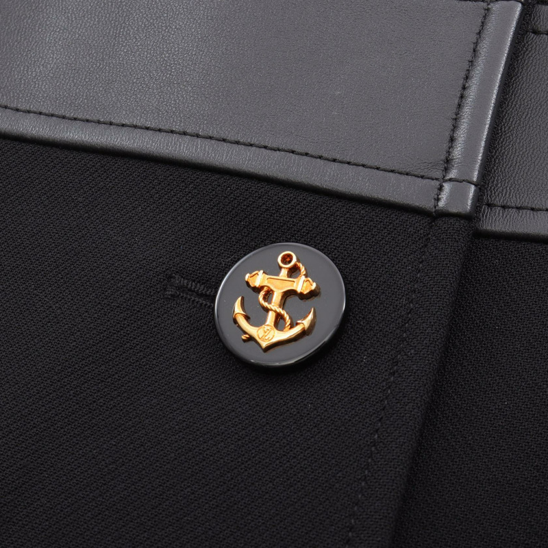 路易威登 其他款式 羊毛皮黑色二手女外套-5