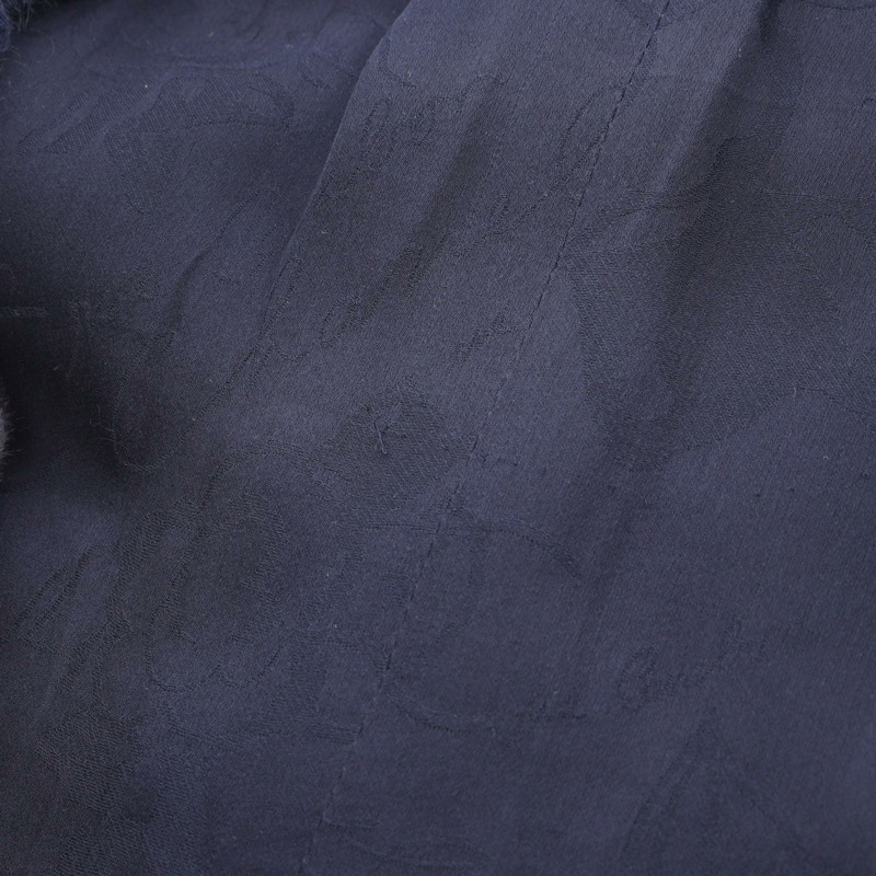 香奈兒 COCO 標誌紐扣 其他外套 P33858V24256 尼龍 Moheya 海軍藍 二手 女-5