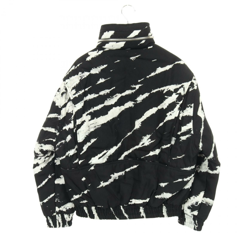 CELINE 紮染短版夾克 其他外套 尼龍 黑色 白色 二手 男士-1