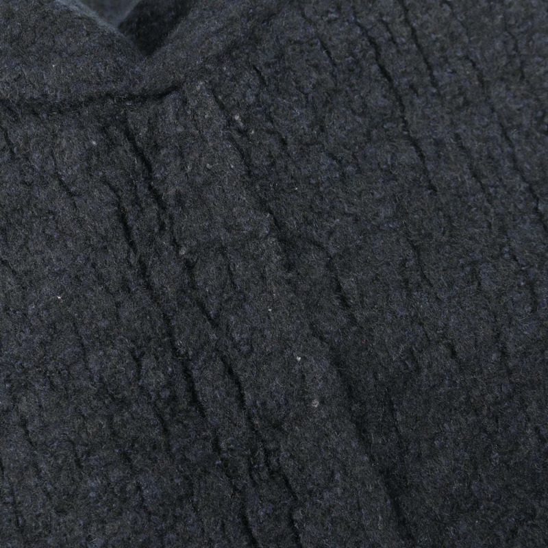 香奈兒 COCO 標誌紐扣針織外套 P56989K07457 羊絨真絲海軍藍 二手女裝-8