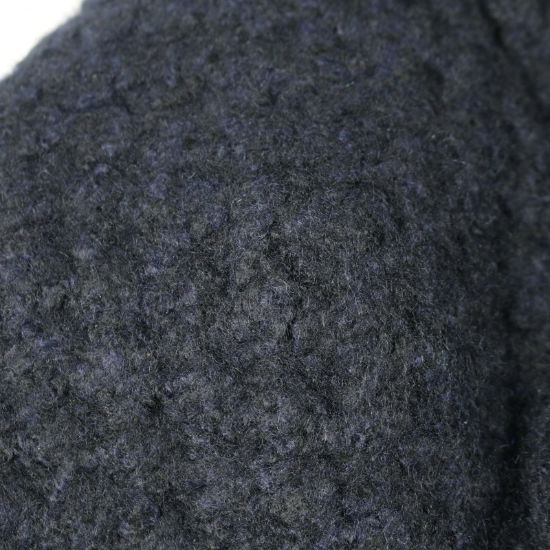 香奈兒 COCO 標誌紐扣針織外套 P56989K07457 羊絨真絲海軍藍 二手女裝-11