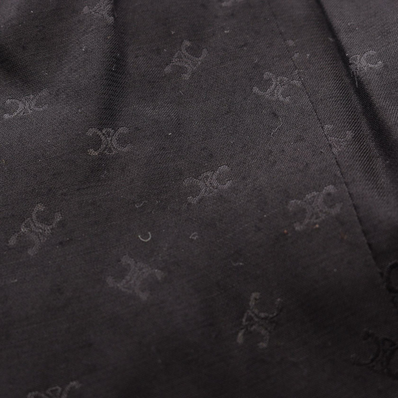 CELINE 斜紋軟呢其他外套羊毛棉黑色二手女裝-4