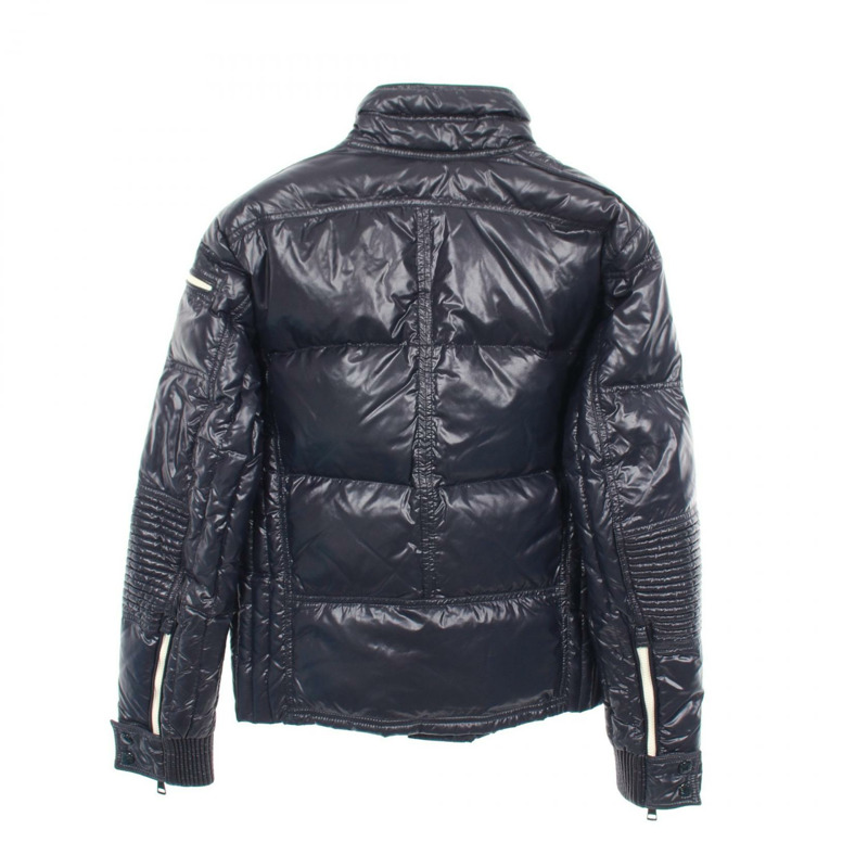 MONCLER BERRIAT 羽絨衣外套 40304 尼龍海軍藍 二手 男款 I 碼-1