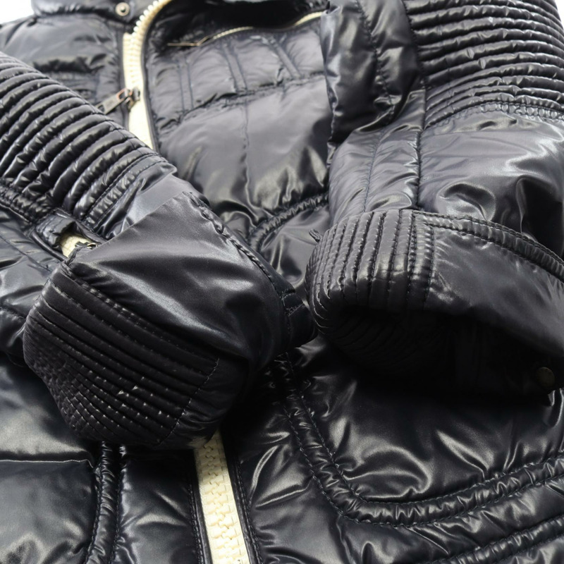 MONCLER BERRIAT 羽絨衣外套 40304 尼龍海軍藍 二手 男款 I 碼-6