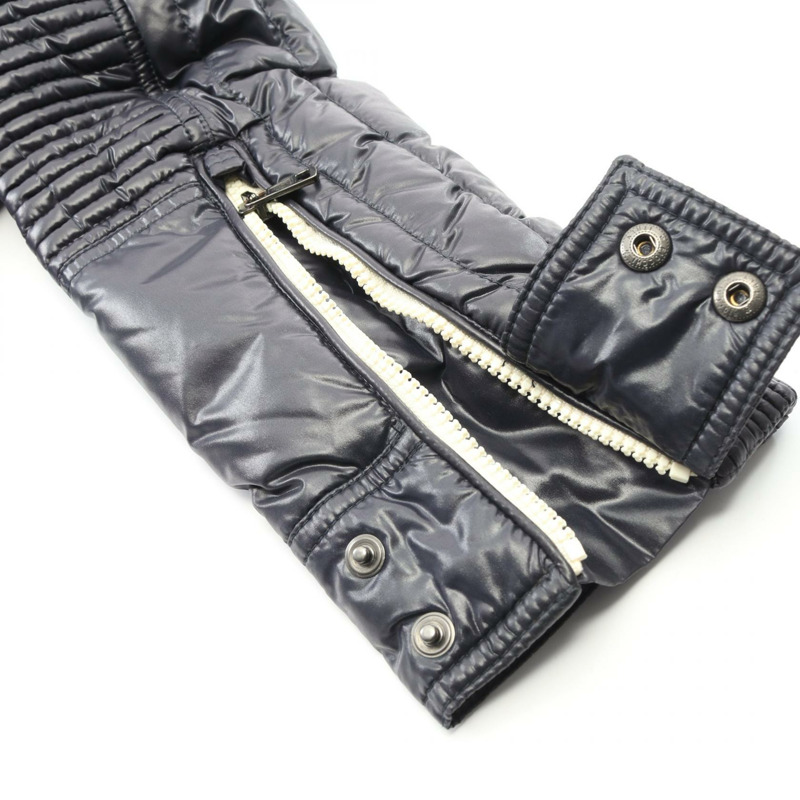MONCLER BERRIAT 羽絨衣外套 40304 尼龍海軍藍 二手 男款 I 碼-9