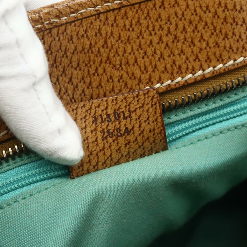 【日本直送】GUCCI GG帆布手提包 藍色銀色 113011 正品 YKZ1546A-10