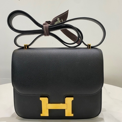 Hermès 愛馬仕 康康19金扣y刻 配件：塵袋