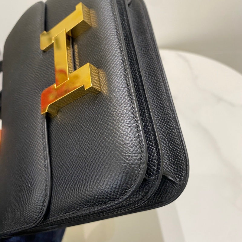 Hermès 愛馬仕 康康19金扣y刻 配件：塵袋-4
