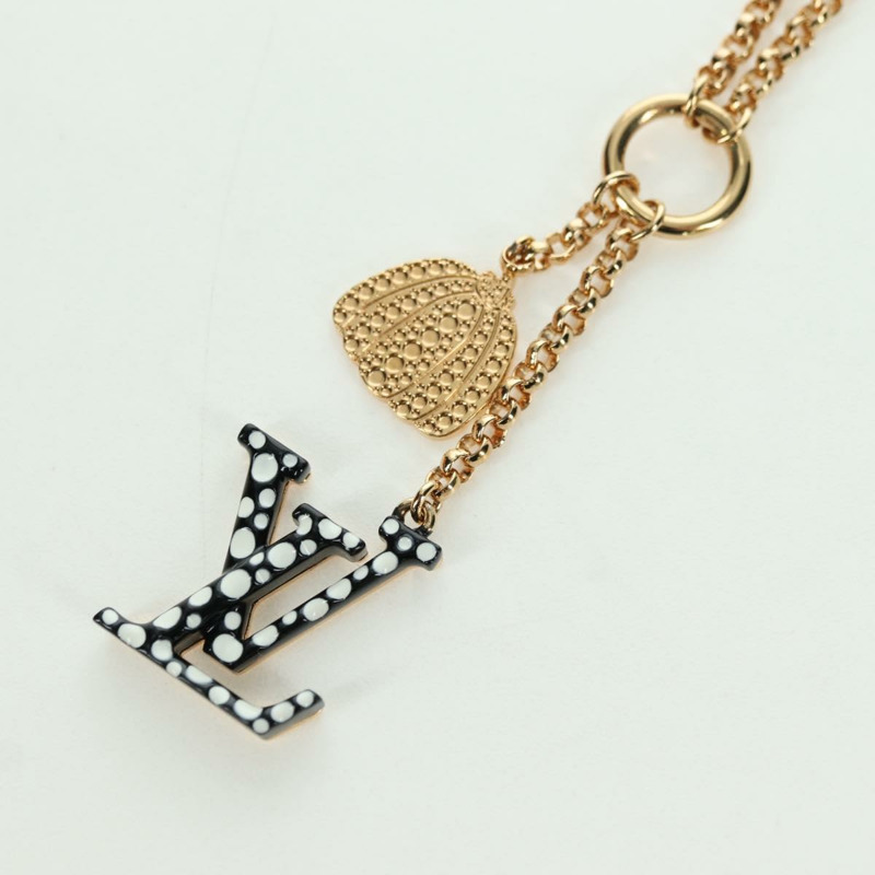 【日本直送】路易威登草間彌生聯名款 LV 經典無限圓點項鍊 M01079 正品 YKZ1402M-2