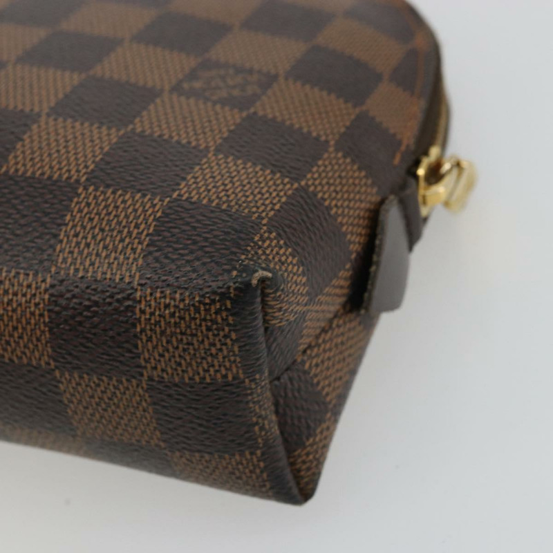 【日本直送】路易威登 Damier Ebene Pochette 化妝品 GM 包 N23345 LV 正品 YKZ1377A-14