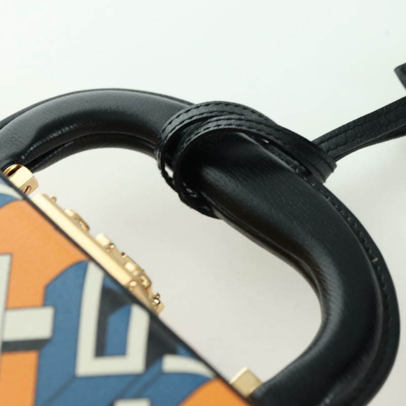 【日本直送】GUCCI 幾何 G 撲克套裝手提包 皮革 黃金色 662474 正品 YKZ1541SAM-7