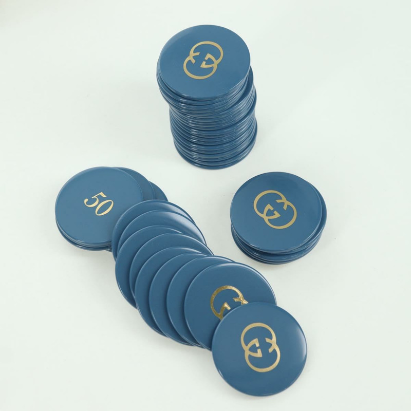 【日本直送】GUCCI 幾何 G 撲克套裝手提包 皮革 黃金色 662474 正品 YKZ1541SAM-25