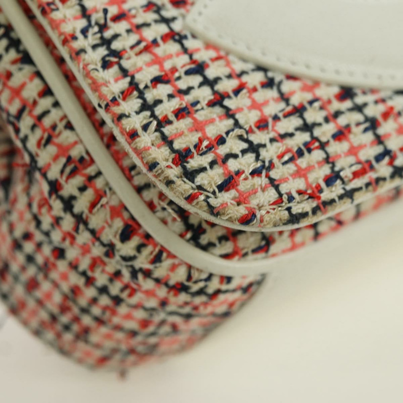 【日本直送】香奈兒 (CHANEL) Matelasse 鏈條肩背包，斜紋軟呢多色，金色雙C標誌，貨號 175638M-16