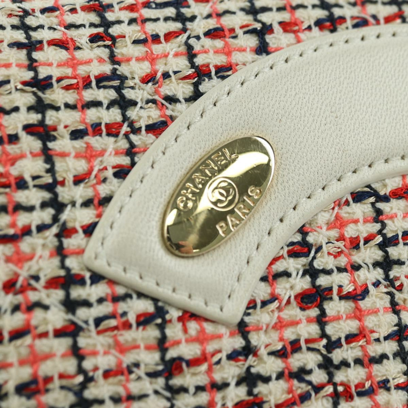 【日本直送】香奈兒 (CHANEL) Matelasse 鏈條肩背包，斜紋軟呢多色，金色雙C標誌，貨號 175638M-20