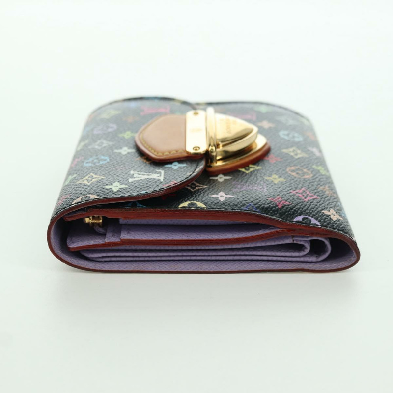 【日本直送】路易威登 (LOUIS VUITTON) 多色 Portefeuille Joy 皮夾 黑色 M60282 LV 正品 175664SAV-2