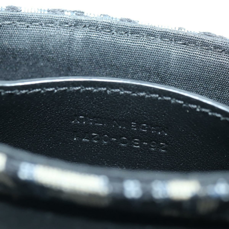 【日本直送】Christian Dior Trotter帆布Dior Lock肩背包，海軍藍/銀色，正品，貨號175822M-11