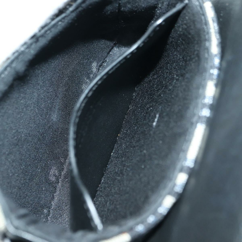 【日本直送】Christian Dior Trotter帆布Dior Lock肩背包，海軍藍/銀色，正品，貨號175822M-22