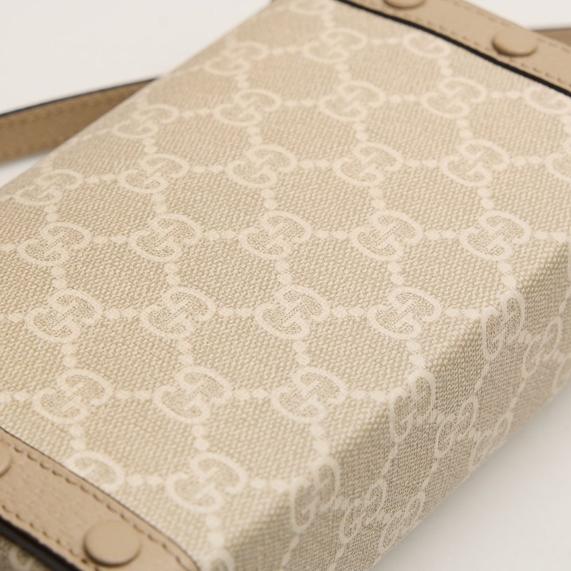 二手Gucci 1955橫版手機包/燕麥色-10