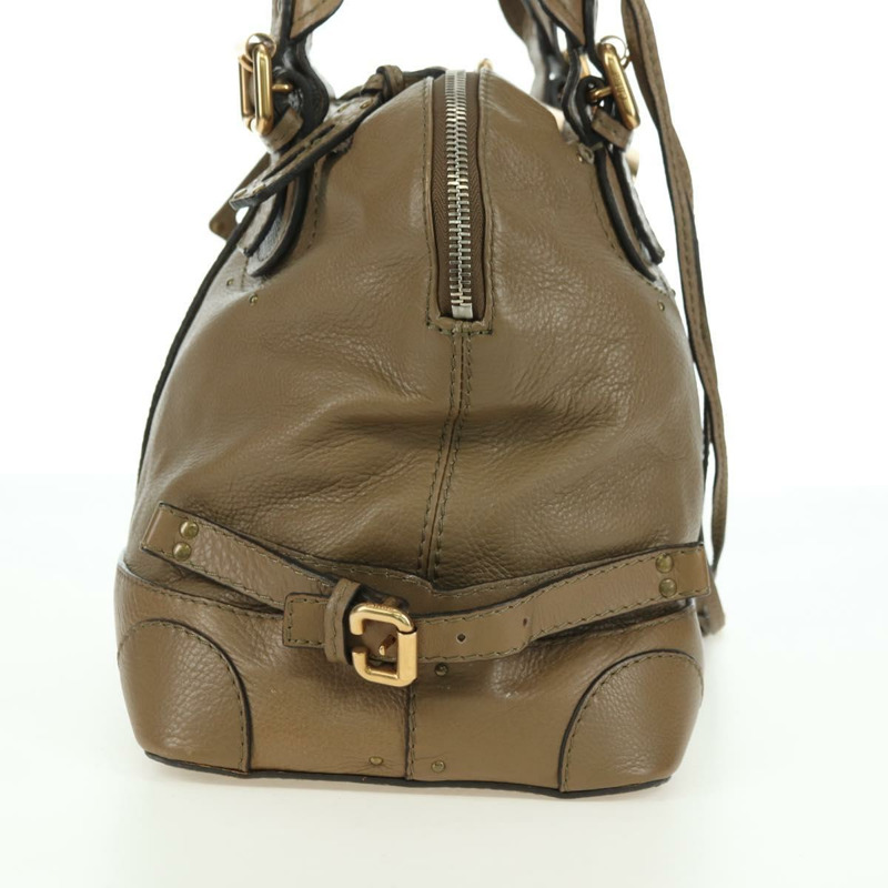 【日本直送】Chloe Paddington 單肩包 皮革 米色 銀色 金色 正品 am11353V-3